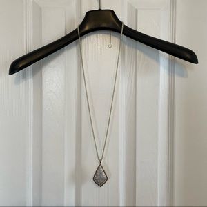 Kendra Scott Alex Necklace in Gold/Rhodium Filigree